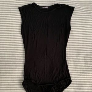 Missguided Black Bodysuit
